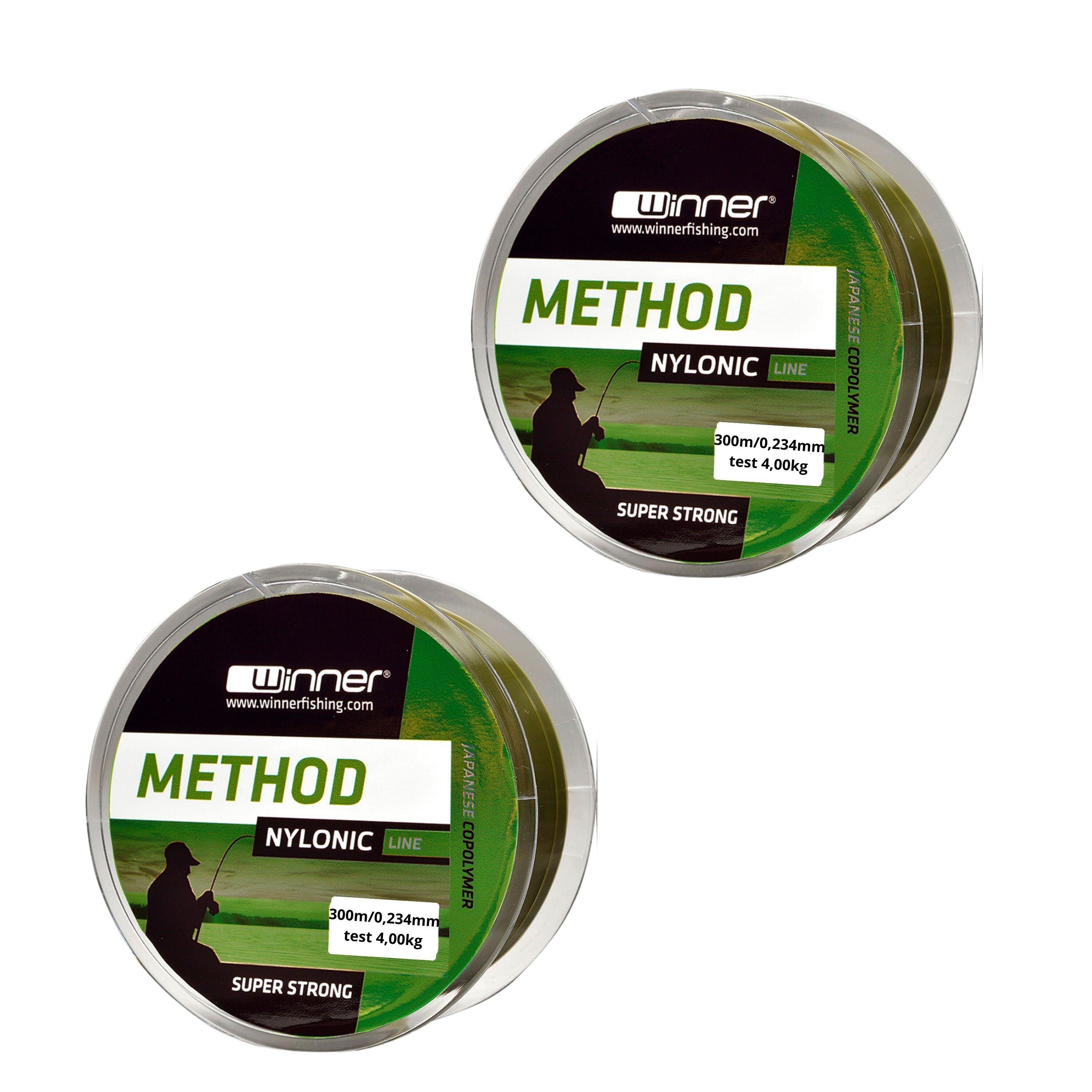 Żyłka Nylonic Method line 0,234 mm/300 m 2 szt