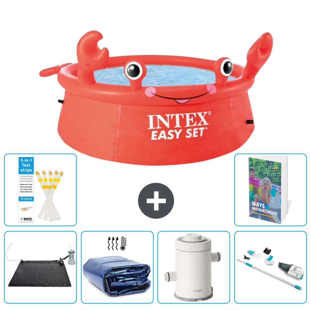 INTEX Basen Easy Set Okrągły - Krab - 183x51 cm - 7-częściowy S78