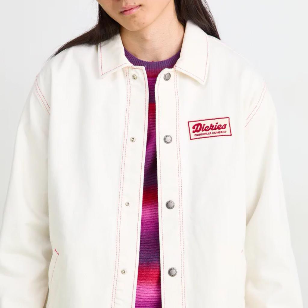 Kurtka DICKIES LEWISTOWN DENIM JACKET Biały