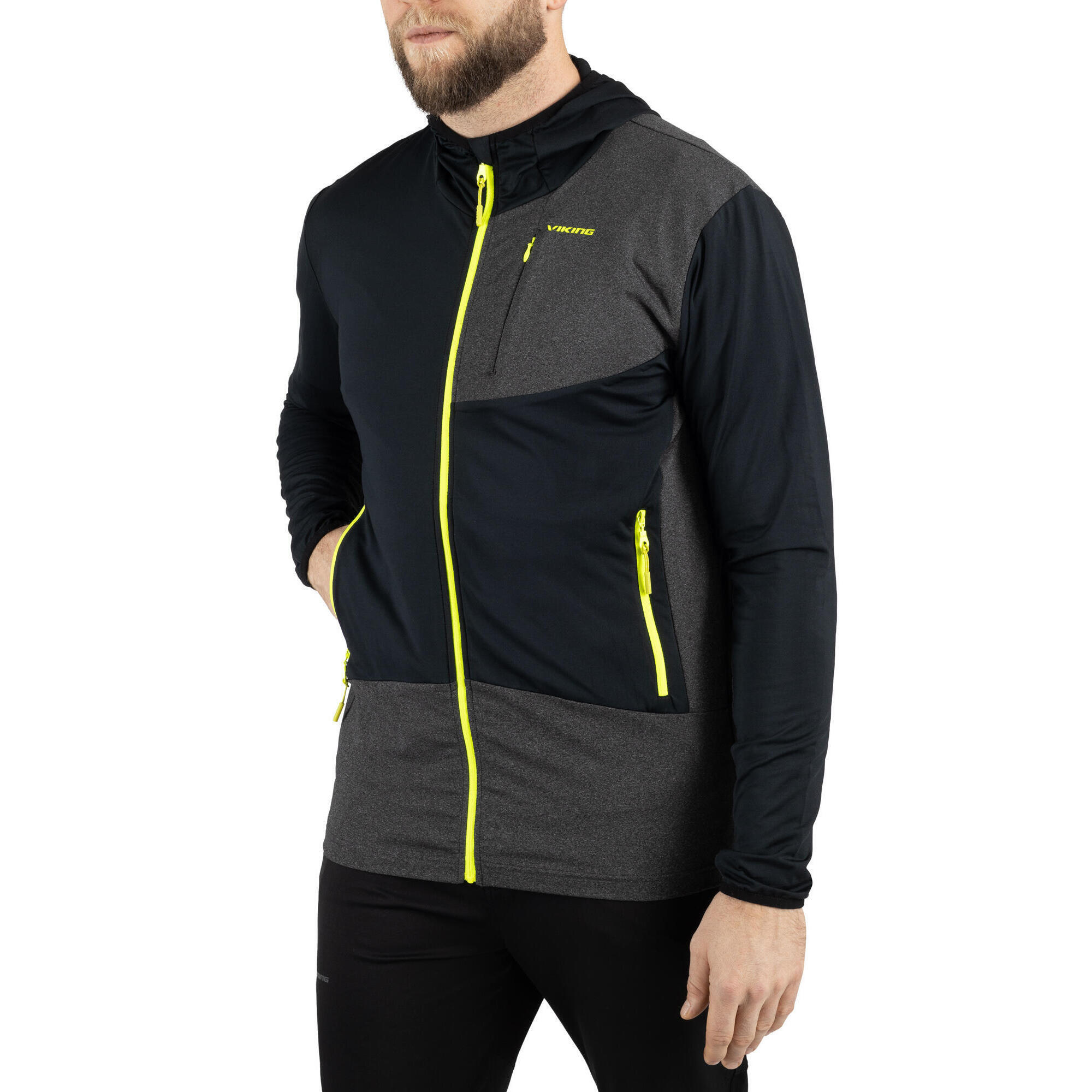 Bluza do biegania męska z kapturem Viking Tacoma Hoodie Man