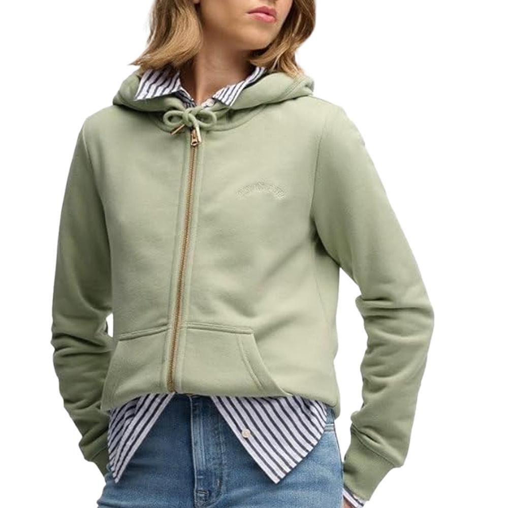 Damska bluza z kapturem zapinana na zamek Superdry Essential Logo Hb