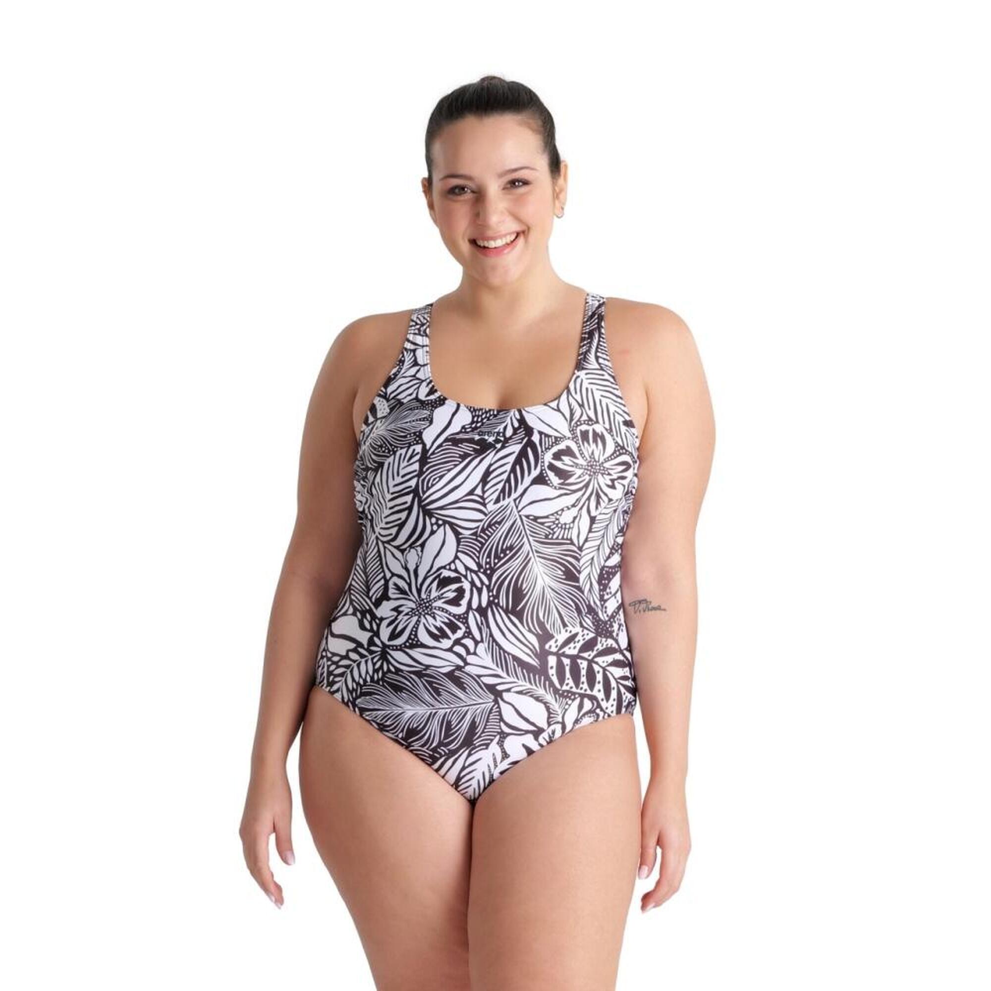 Strój kąpielowy damski plus size Arena Allover