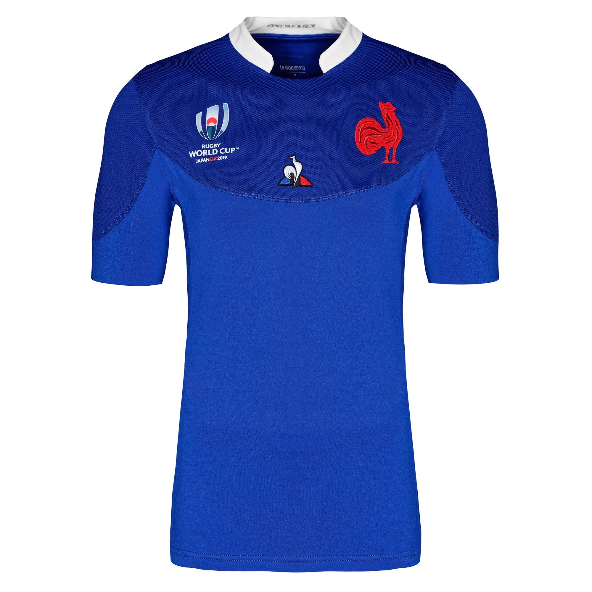 Koszulka replika Francuskiej Reprezentacji Rugby XV de France 2019