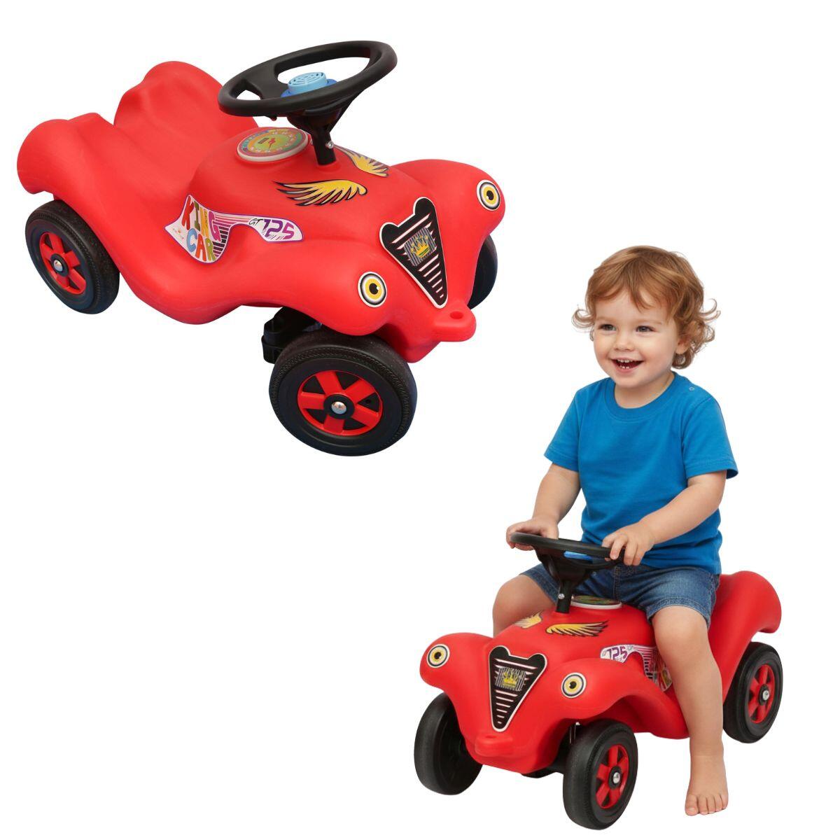 jeździk King Car - czerwony