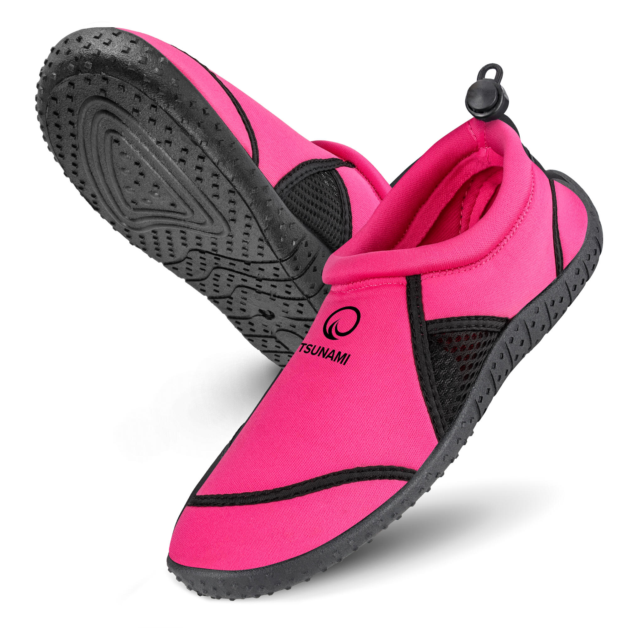 Buty do wody i na plażę TSUNAMI Slip-on różowe