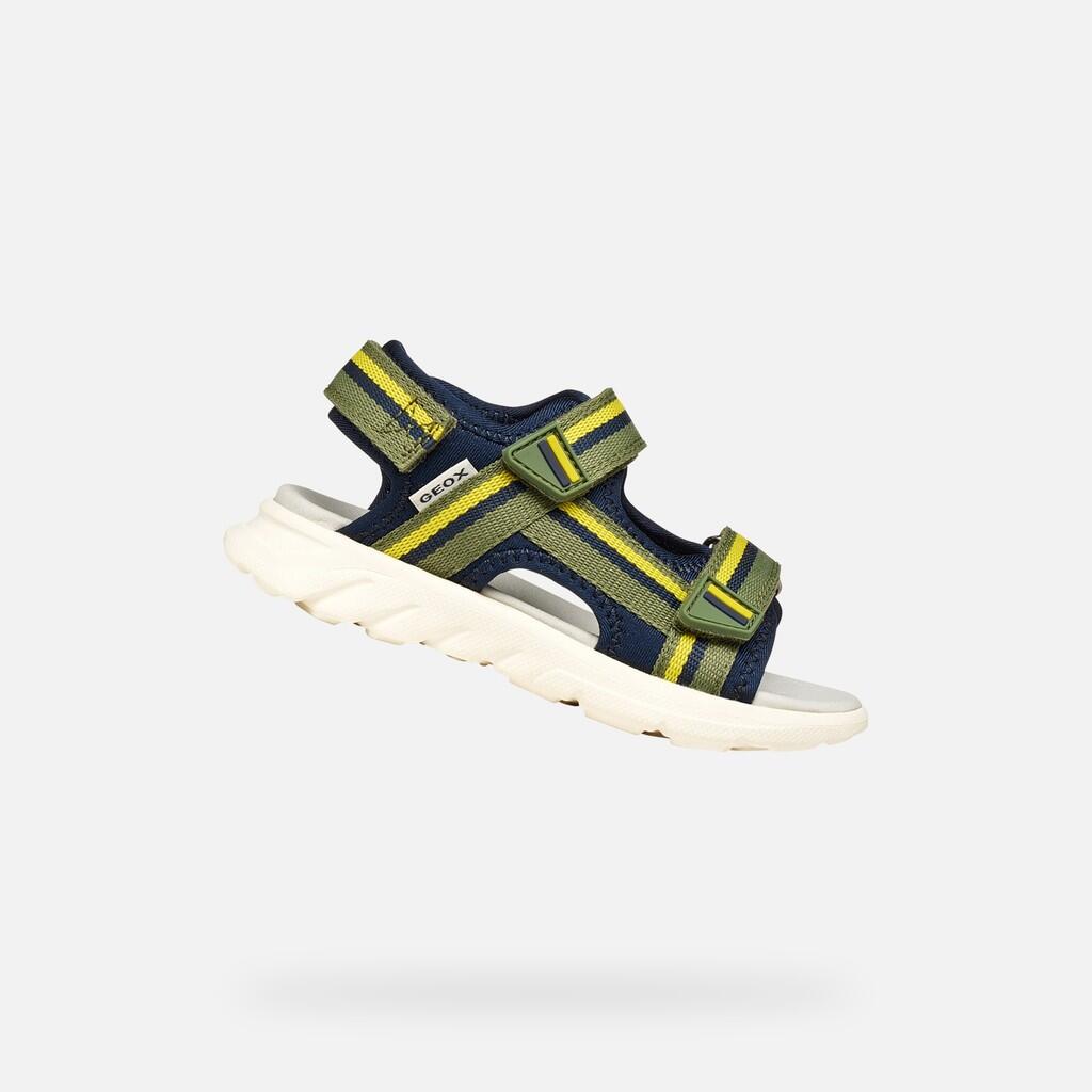 Sandały GEOX J SANDAL AIRADYUM BO Zielony