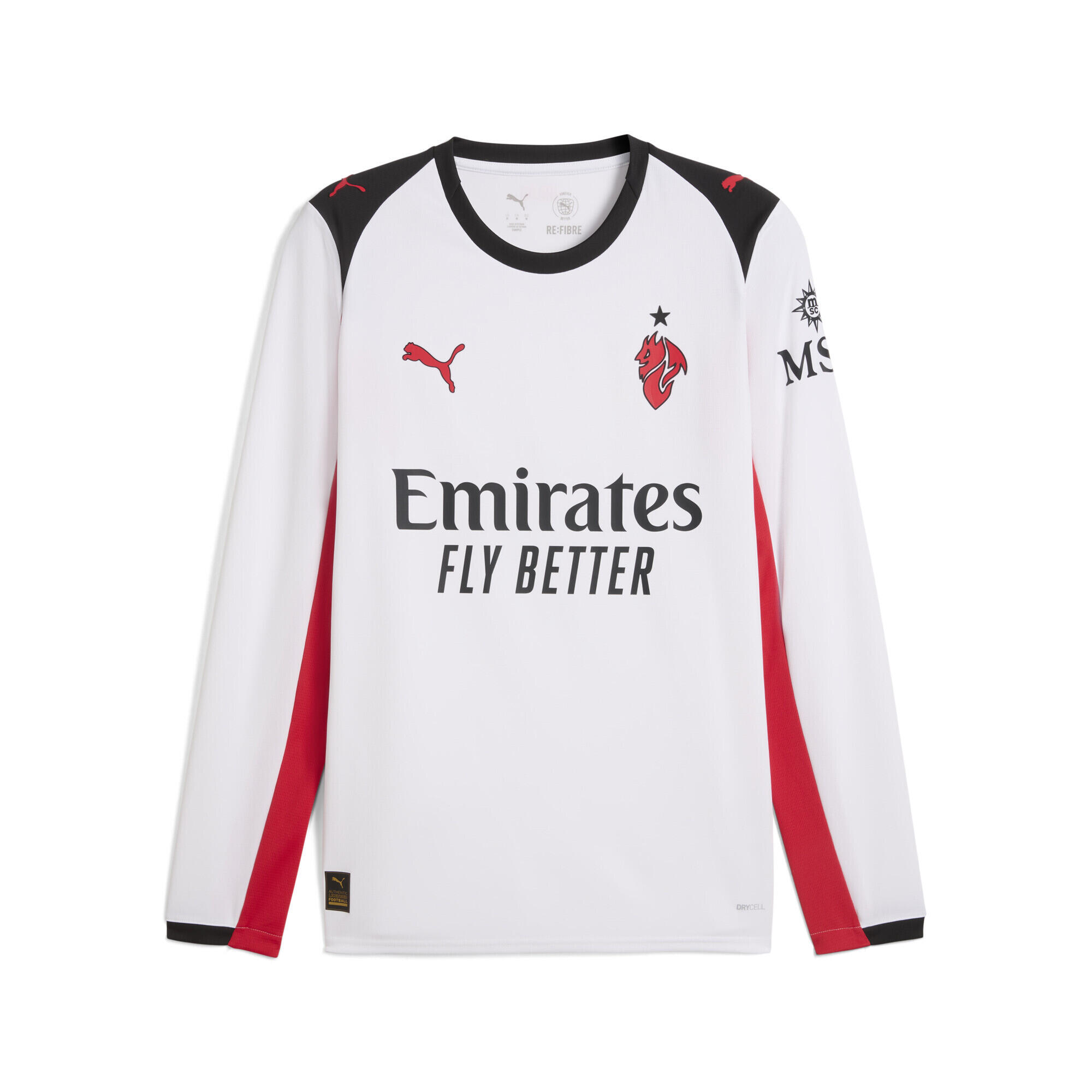 Męska koszulka wyjazdowa z długim rękawem AC Milan 25/26 PUMA