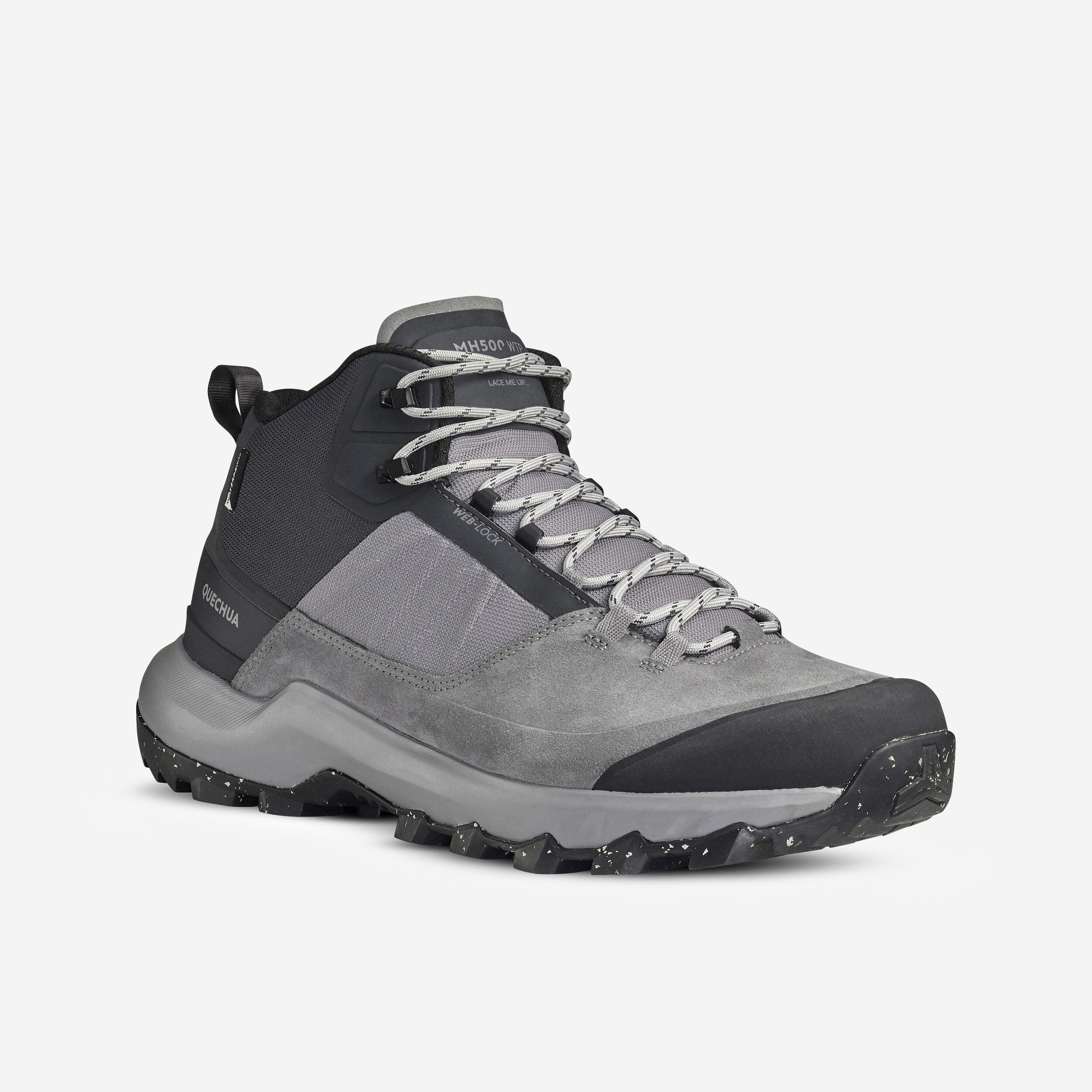 Second Life - Buty turystyczne męskie Quechua MH500 Mid... - Stan Doskonały