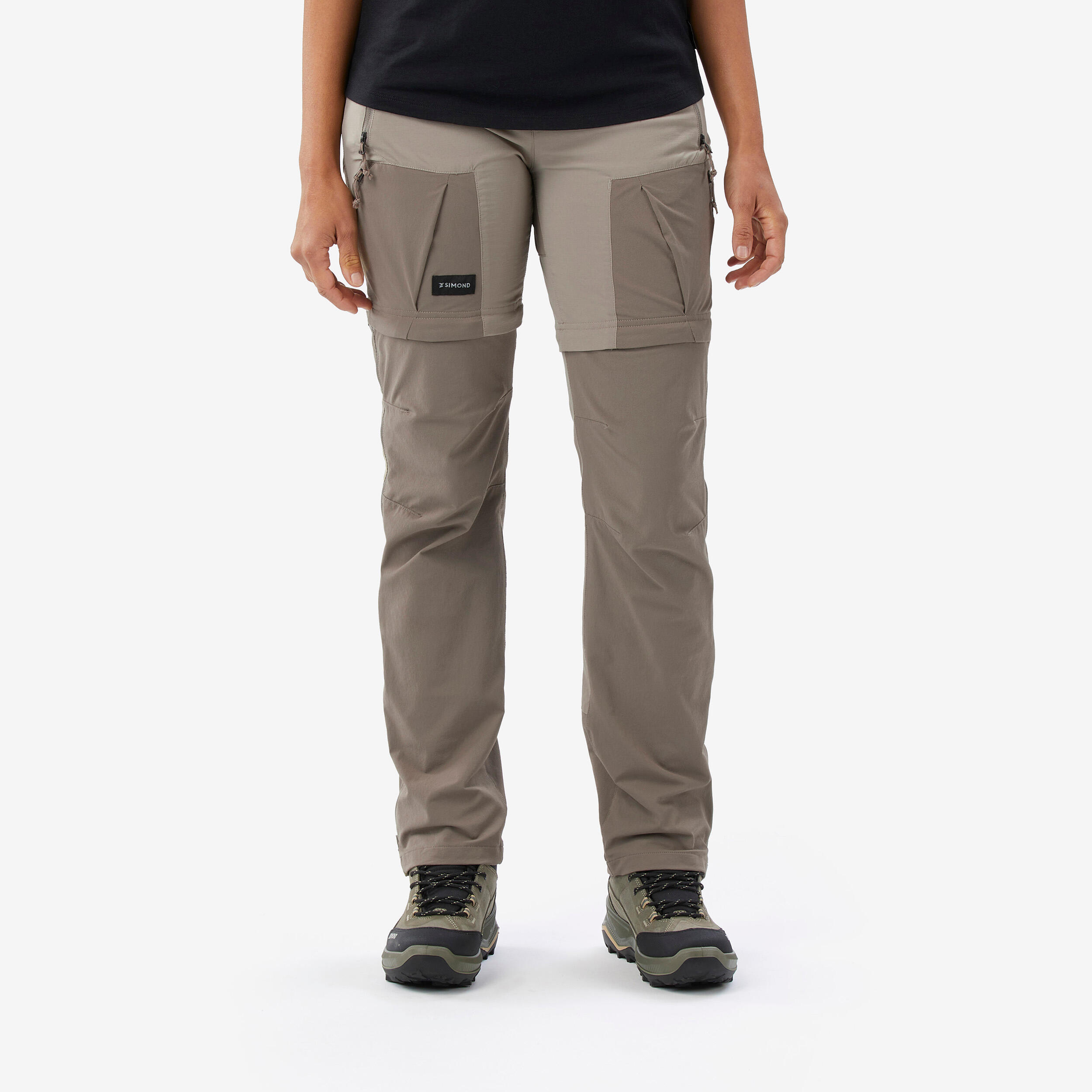 Spodnie trekkingowe damskie 2w1 Simond MT500