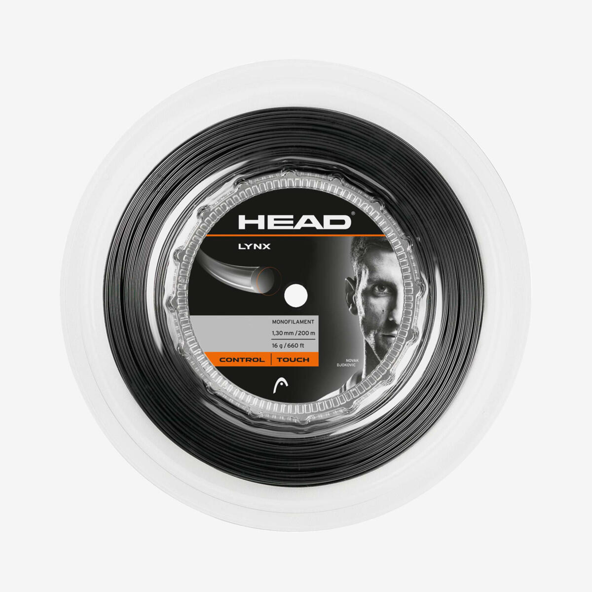 HEAD Lynx 200m Naciągi tenisowe szpula - 17g - 1.25mm