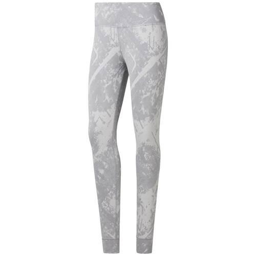 Spodnie do biegania damskie Reebok Combat Lux Bold Jacquard