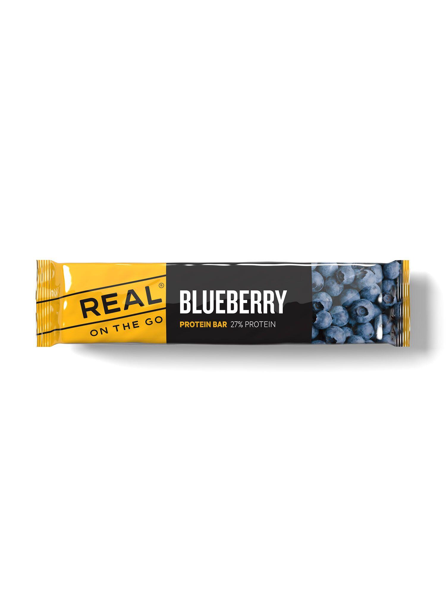 Baton energetyczny Real Turmat Protein Bar 40 g - blueberry & blackberry
