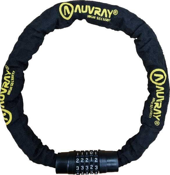 Łańcuch z zamkiem na szyfr - długość 120cm, średnica 8mm AUVRAY C.CODE