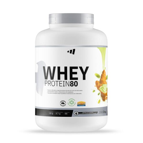 Białko serwatkowe 80 - 2 kg krem ​​pistacjowy MASMUSCULO
