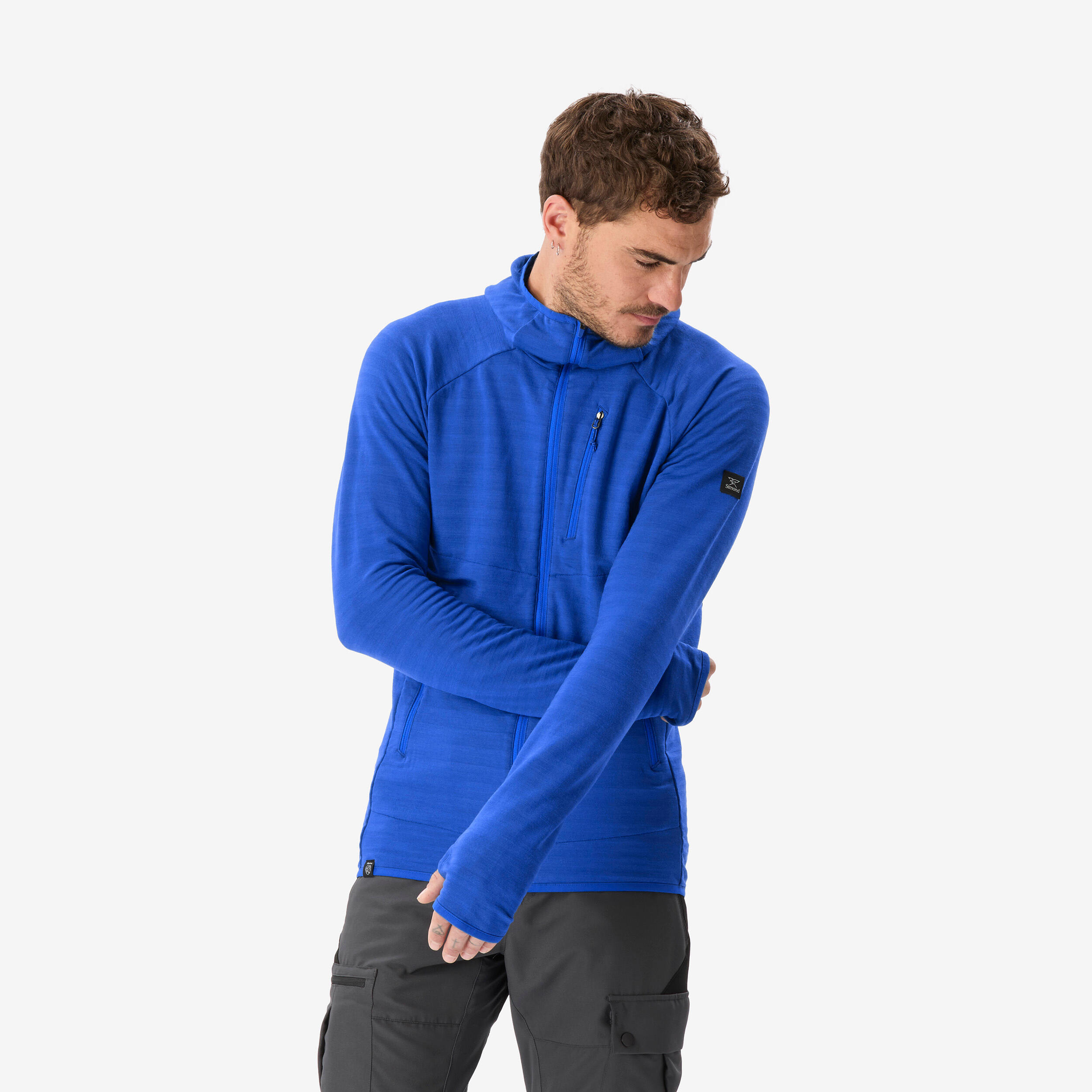Sweter męski trekkingowy Simond Merino Resist