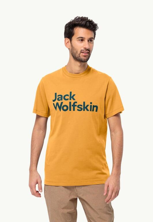 JACK WOLFSKIN Koszulka męska Brand T M mustard r.XL