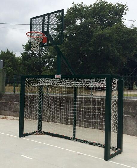 Game Goals F. Room/handball - Green Basketball Goals