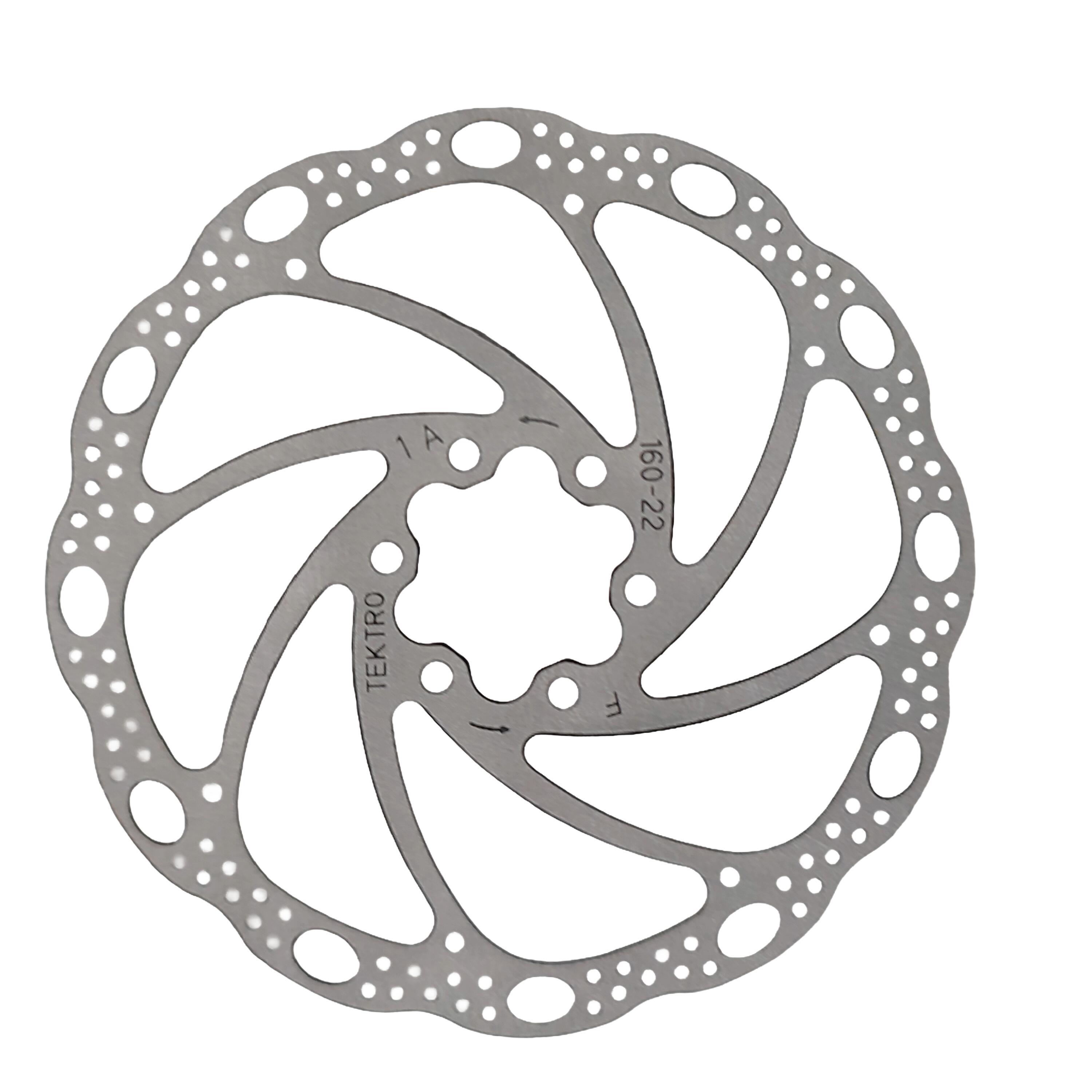 Tarcza hamulca rowerowego Tektro TR-8 160 mm na 6 otworów
