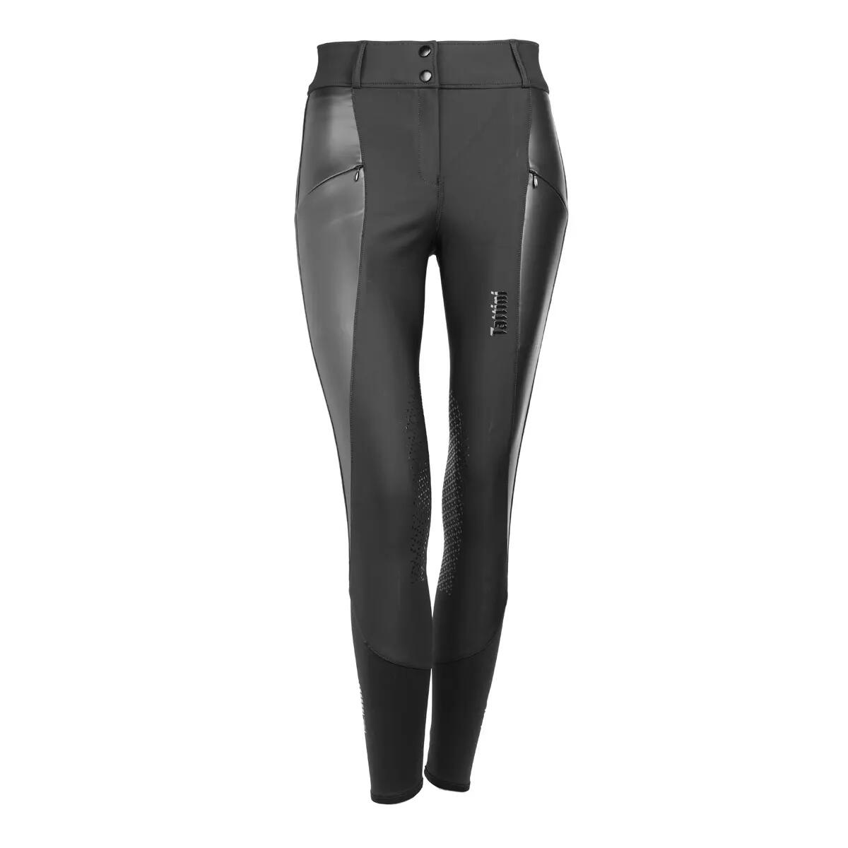 Legging damskie buty do jazdy konnej z eko-skóry o średniej przyczepności Tattin