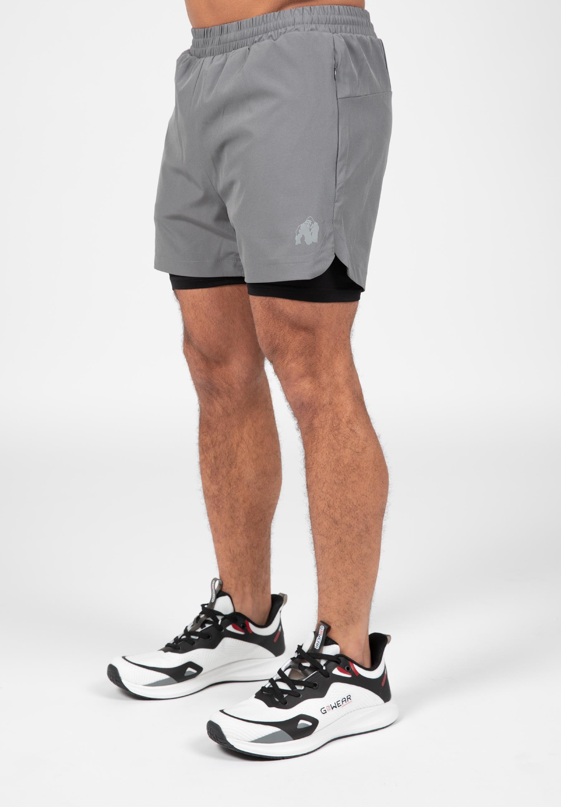 Cortez 2-in-1 Szorty - Antracytowy