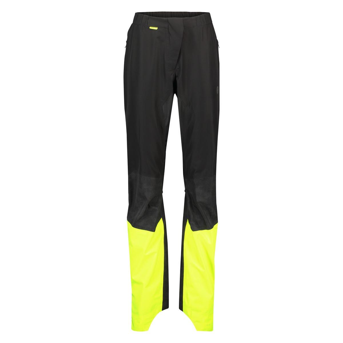 Tech Rain Pants Commuter Women Hi-vis & Reflection Black