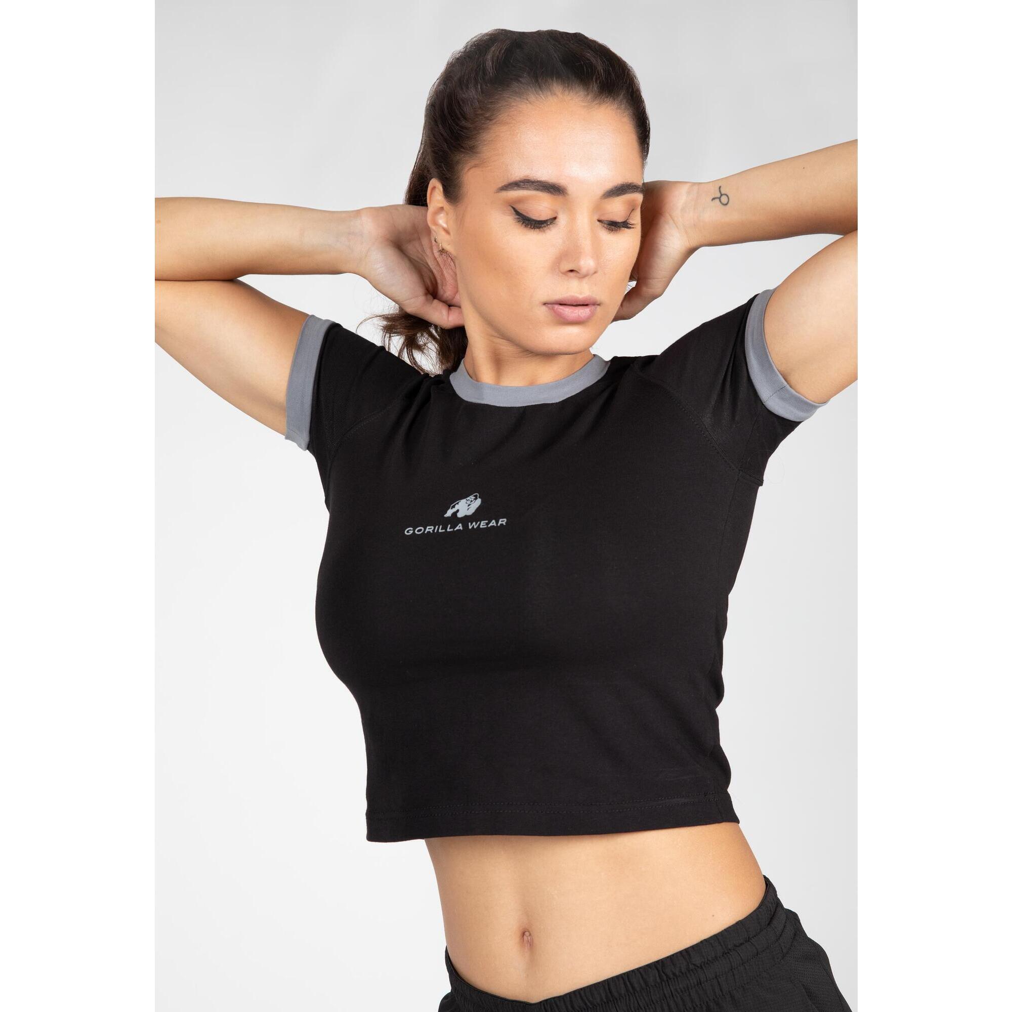 Koszulka fitness damska Gorilla Wear New Orleans Cropped