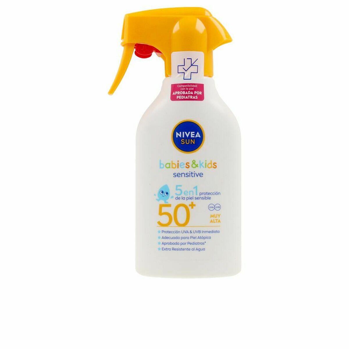 Spray z filtrem do opalania dla dzieci Nivea Sun Kids Sensitive