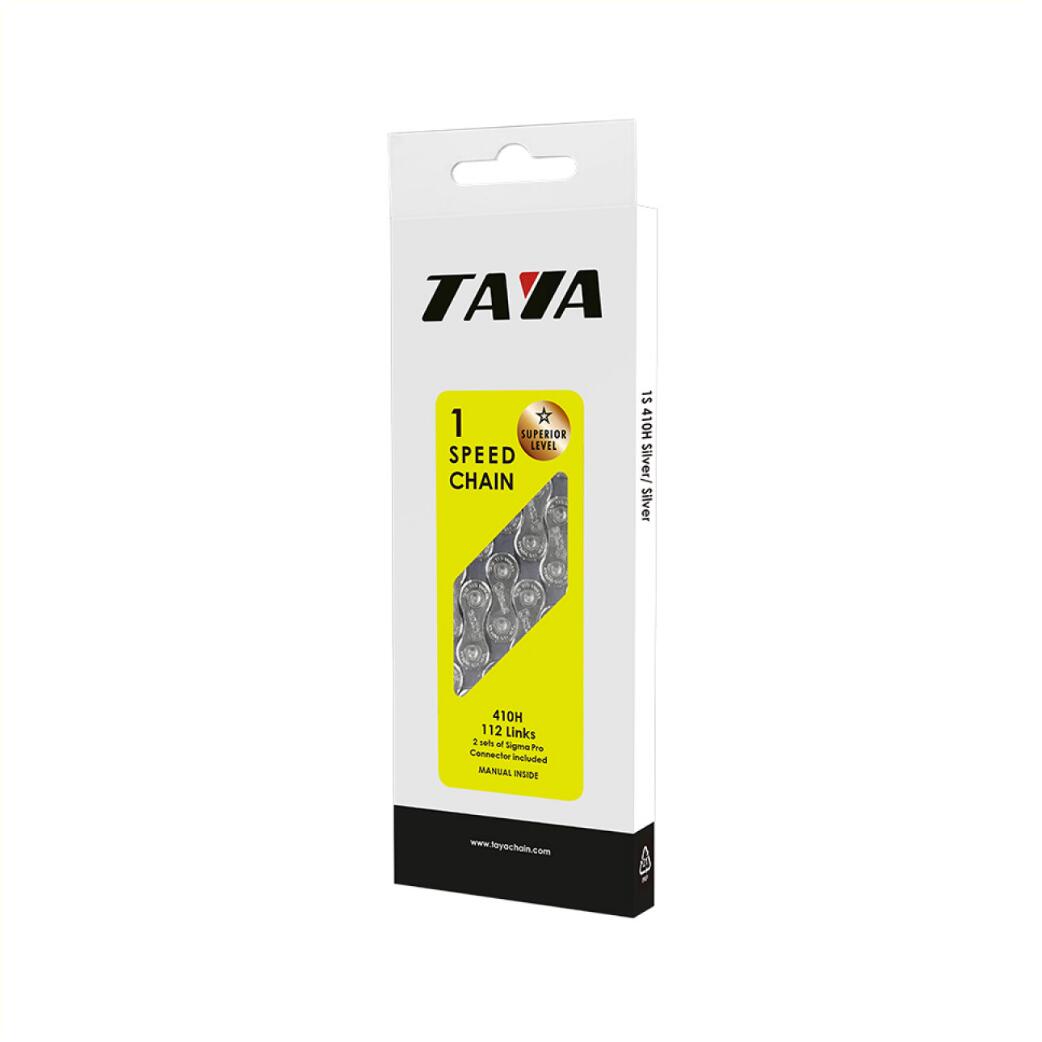 Łańcuch Taya 410H 1/2 x 1/8 czarny