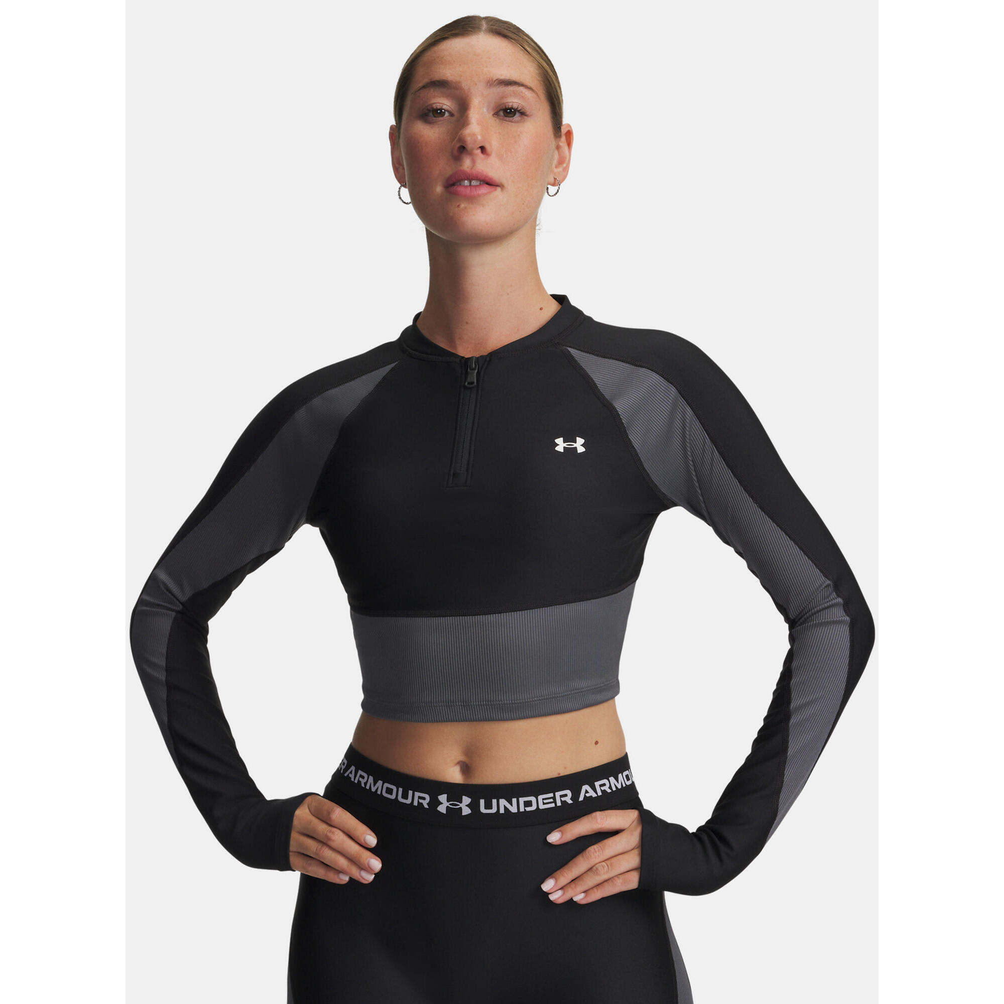 Longsleeve Under Armour HeatGear Rib 1/4 Zip