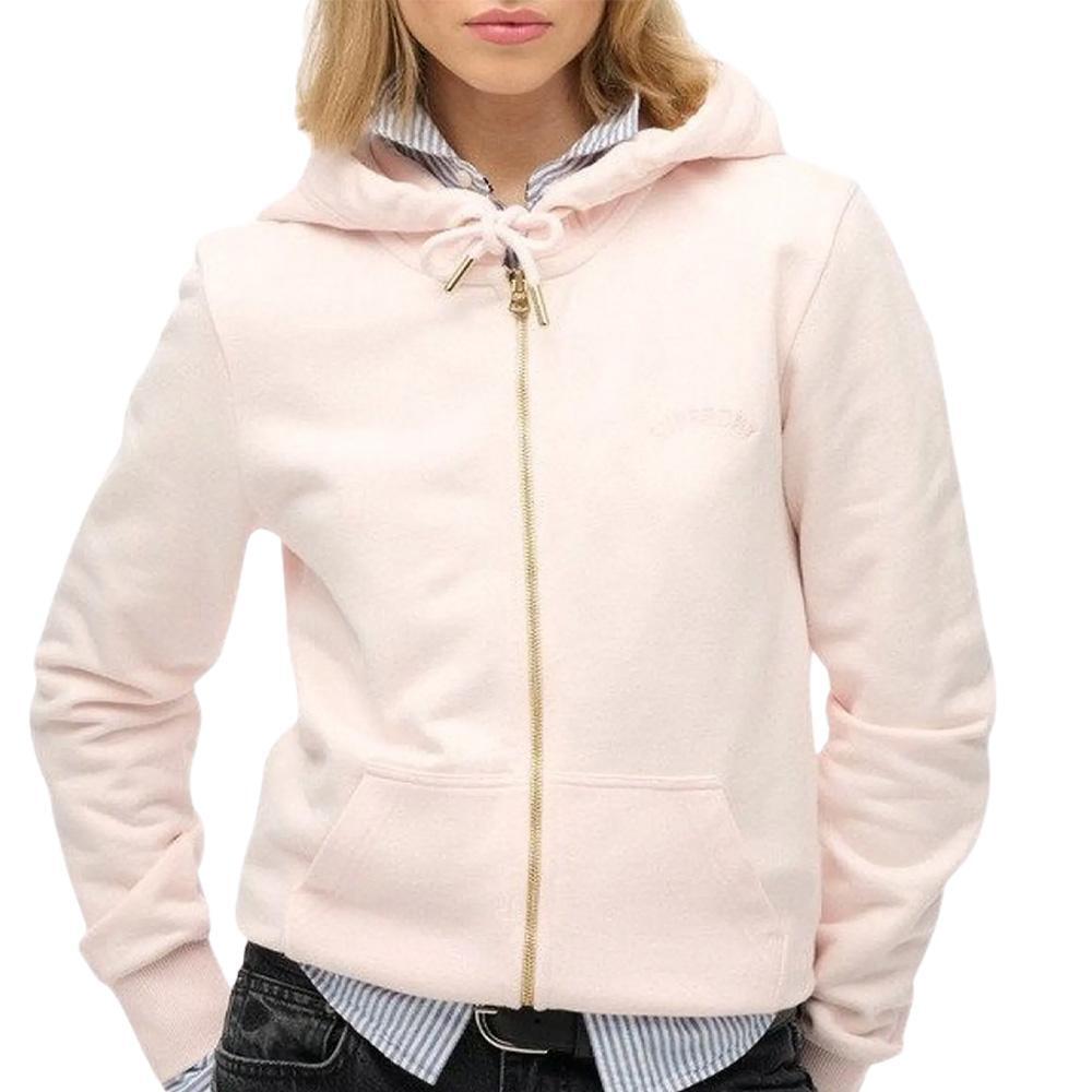 Damska bluza z kapturem zapinana na zamek Superdry Essential Logo Hb