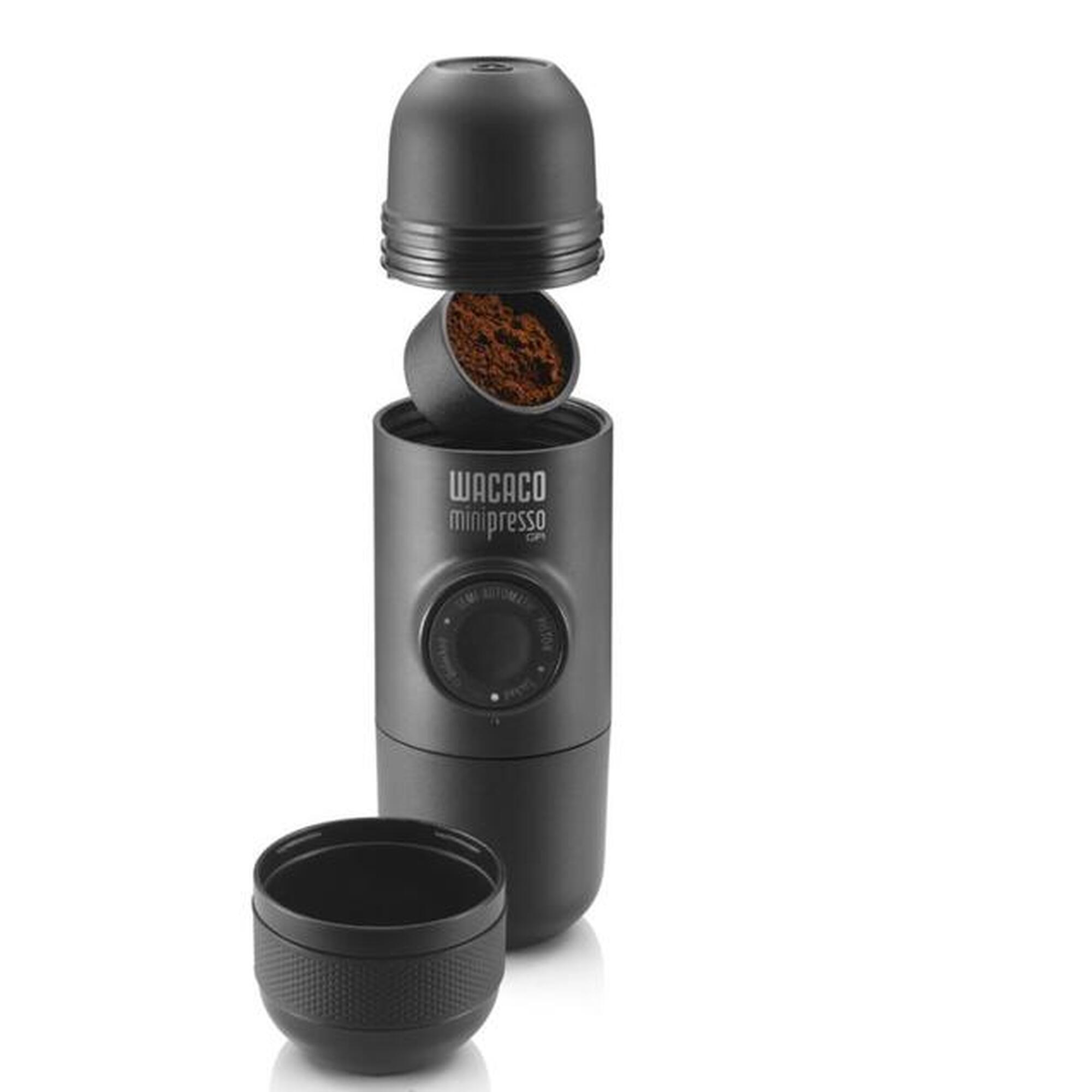 Mini Przenośny Podróżny ekspres do kawy Minipresso GR Wacaco Czarny 70ML