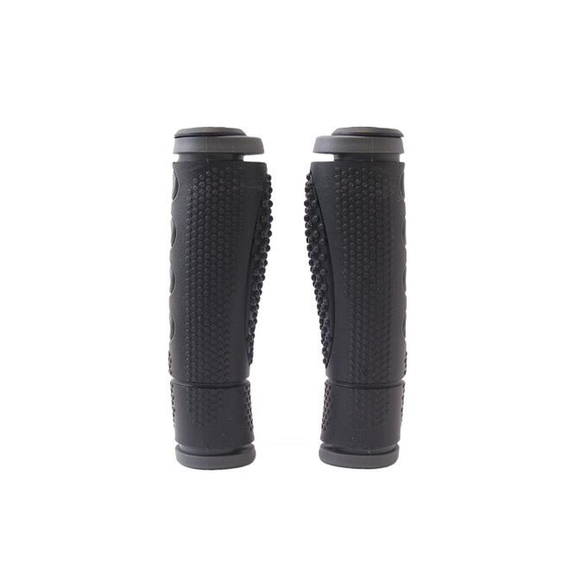 Zestaw Uchwytów Sportowy Czarny/Szary 128Mm 2-Komponentowy  1 Strona Otwarta