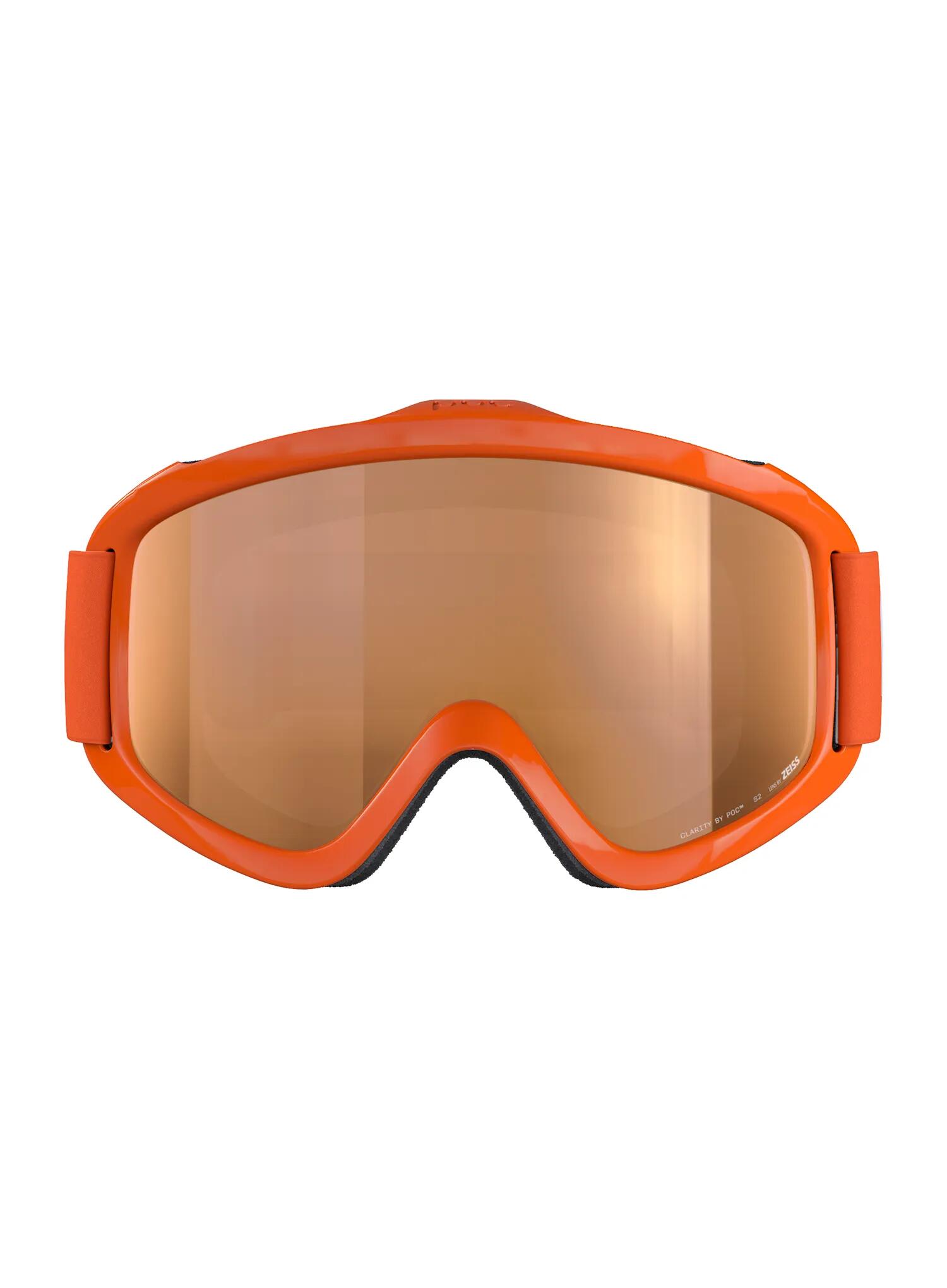 Gogle narciarskie POC POCito Iris - fluo orange/sunny light orange