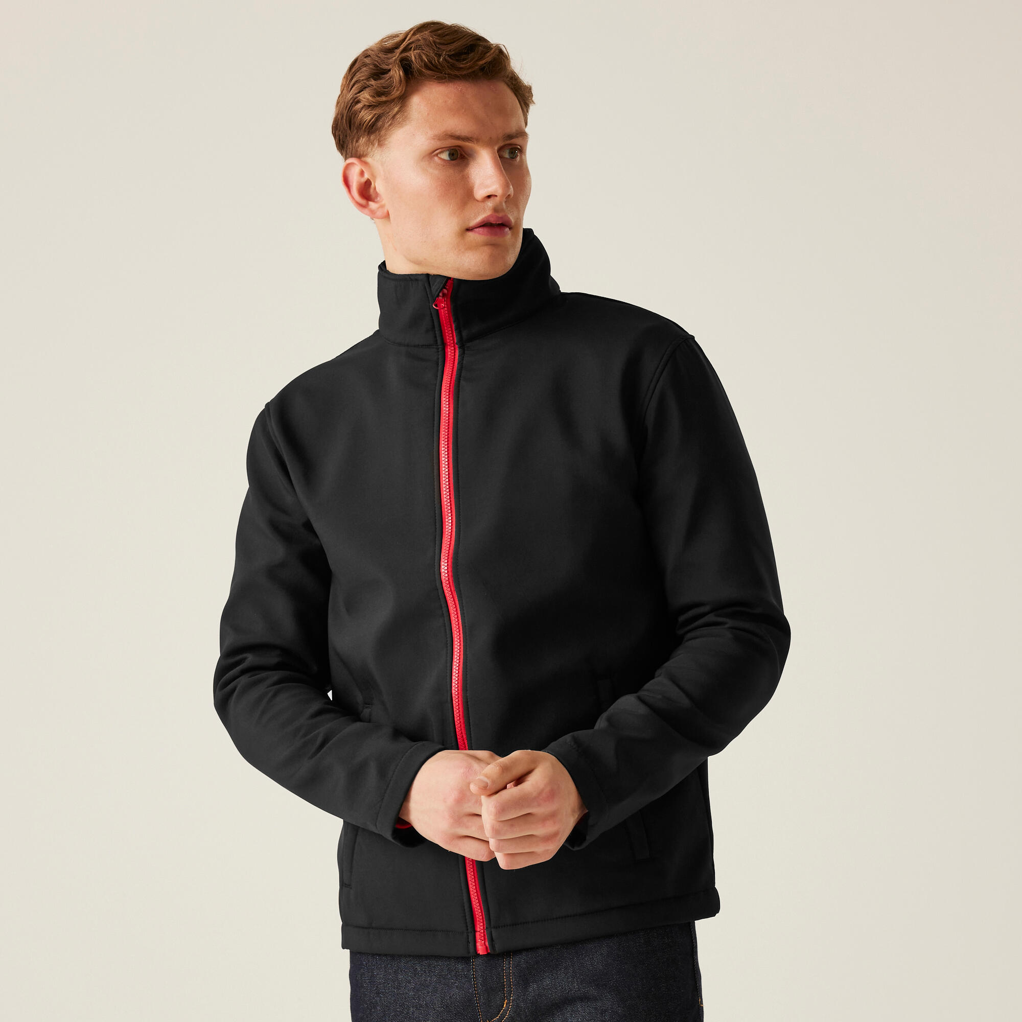 Męska kurtka softshell Ablaze z nadrukiem