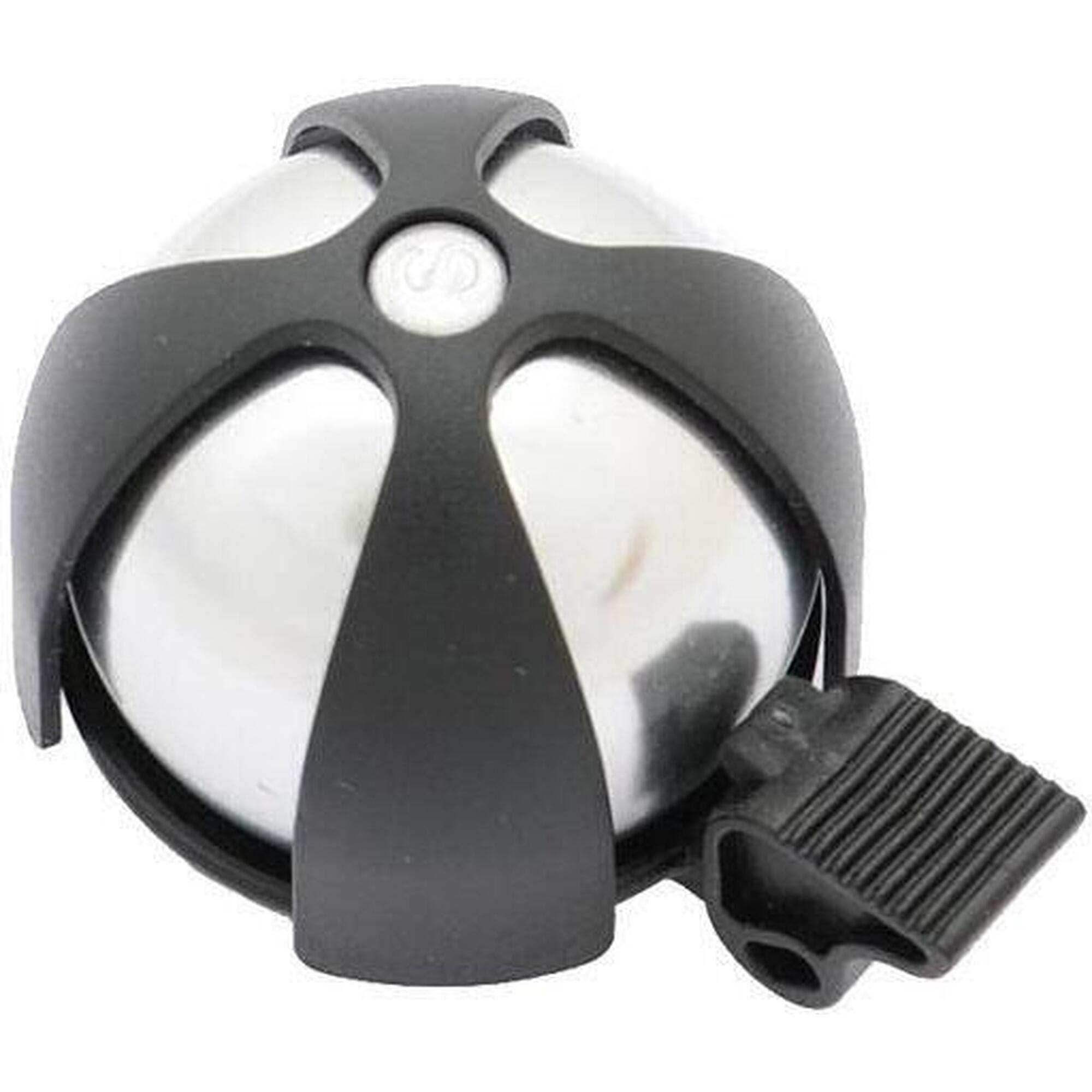 Dzwonek Rowerowy Sportowy - Chrom/Czarny