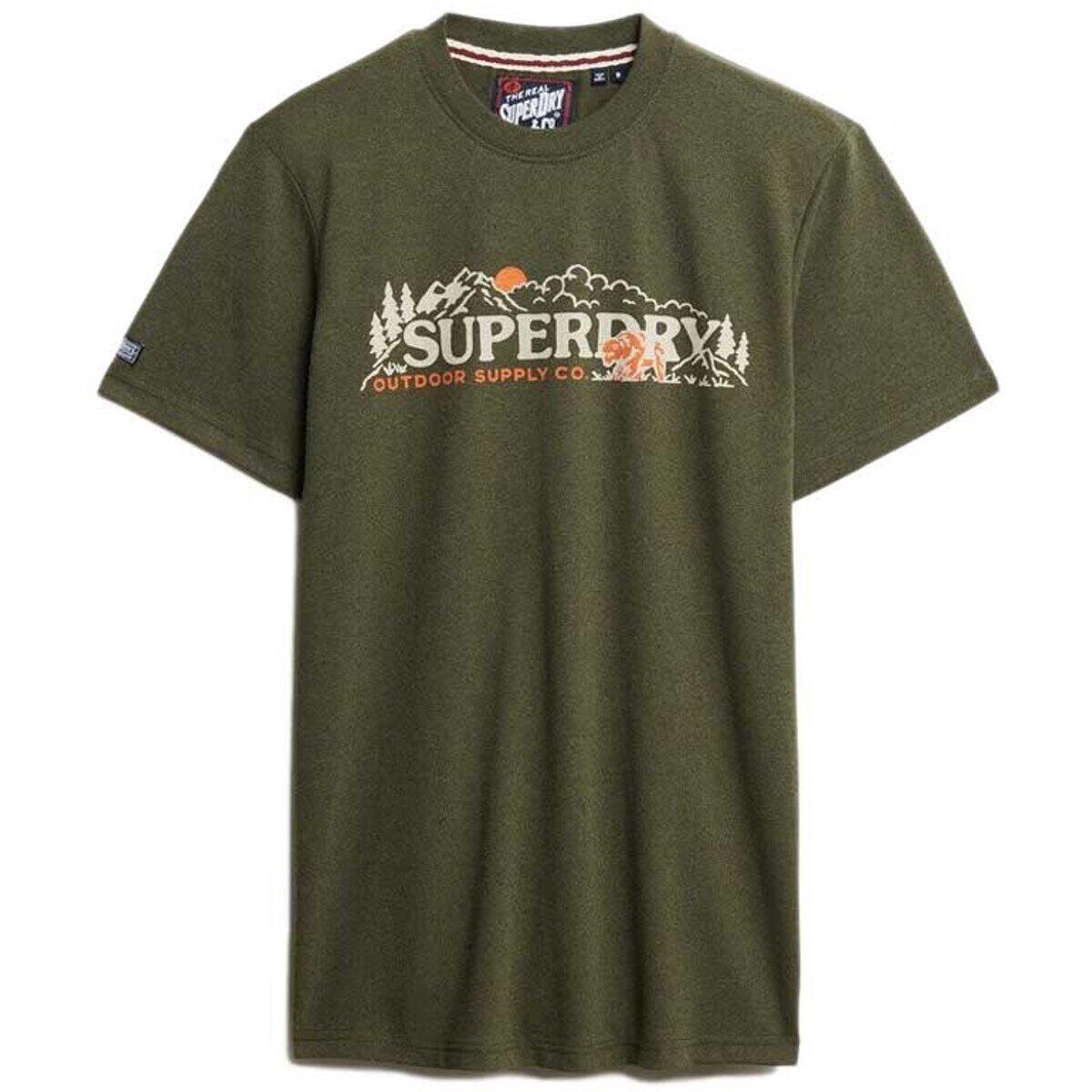 Koszulka Superdry Outdoor Scene