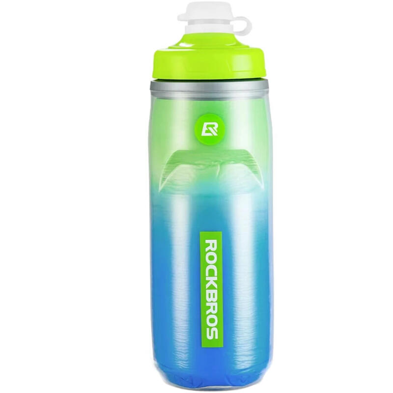 Bidon rowerowy termiczny z zatyczką Rockbros 620ml GR352