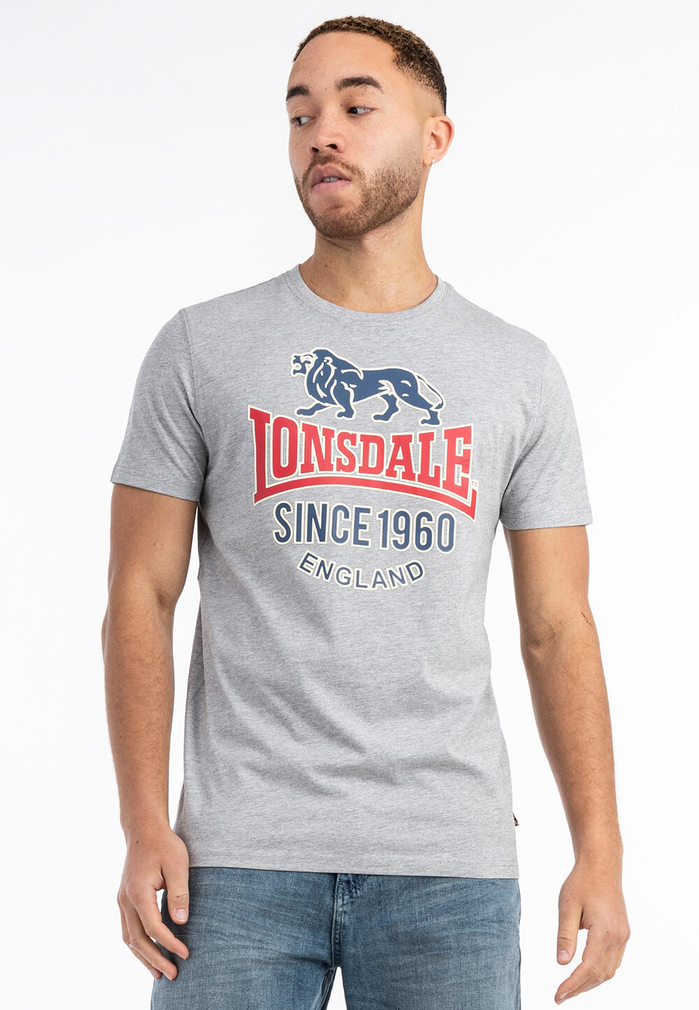 T-shirt o klasycznym kroju Lonsdale Gonfirth