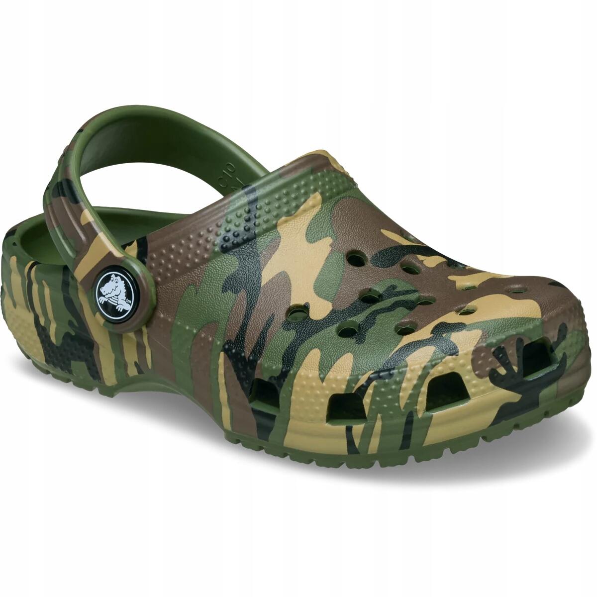 Chodaki Dla Dzieci Crocs Classic Camouflage Clog