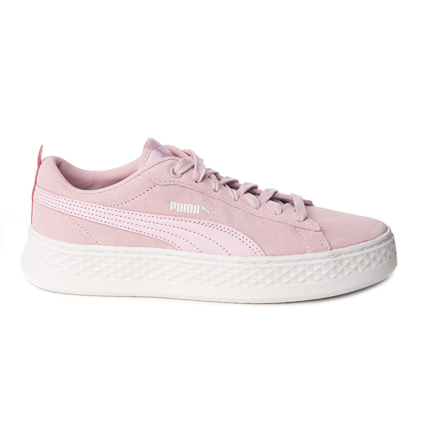 Platforma Puma Smash w kolorze różowym