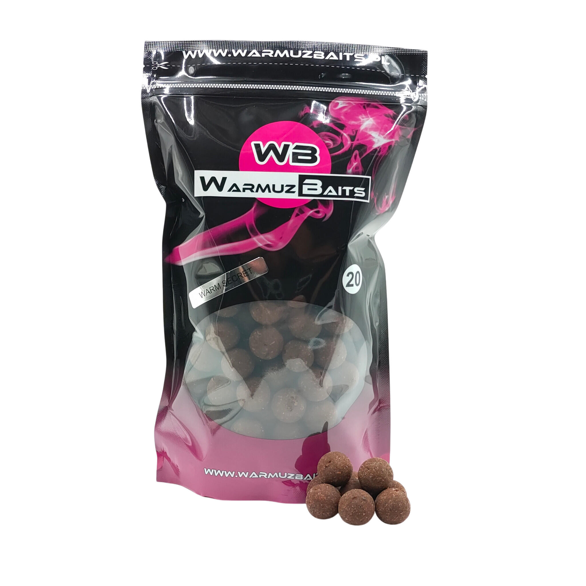 Kulki zanętowe 20mm Warmuz Baits Worek 900g WARM SECRET