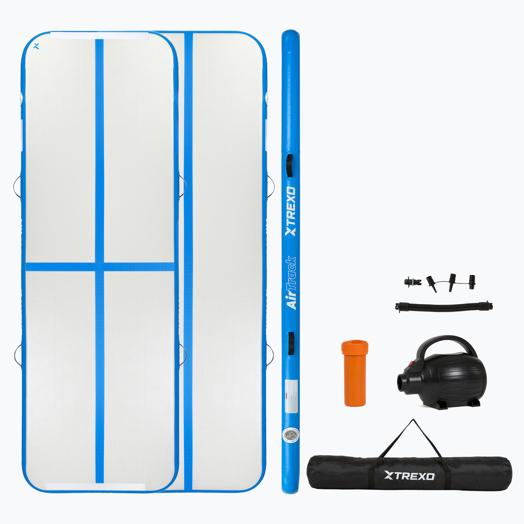 Ścieżka gimnastyczna XTREXO 300 x 15 cm biały OS