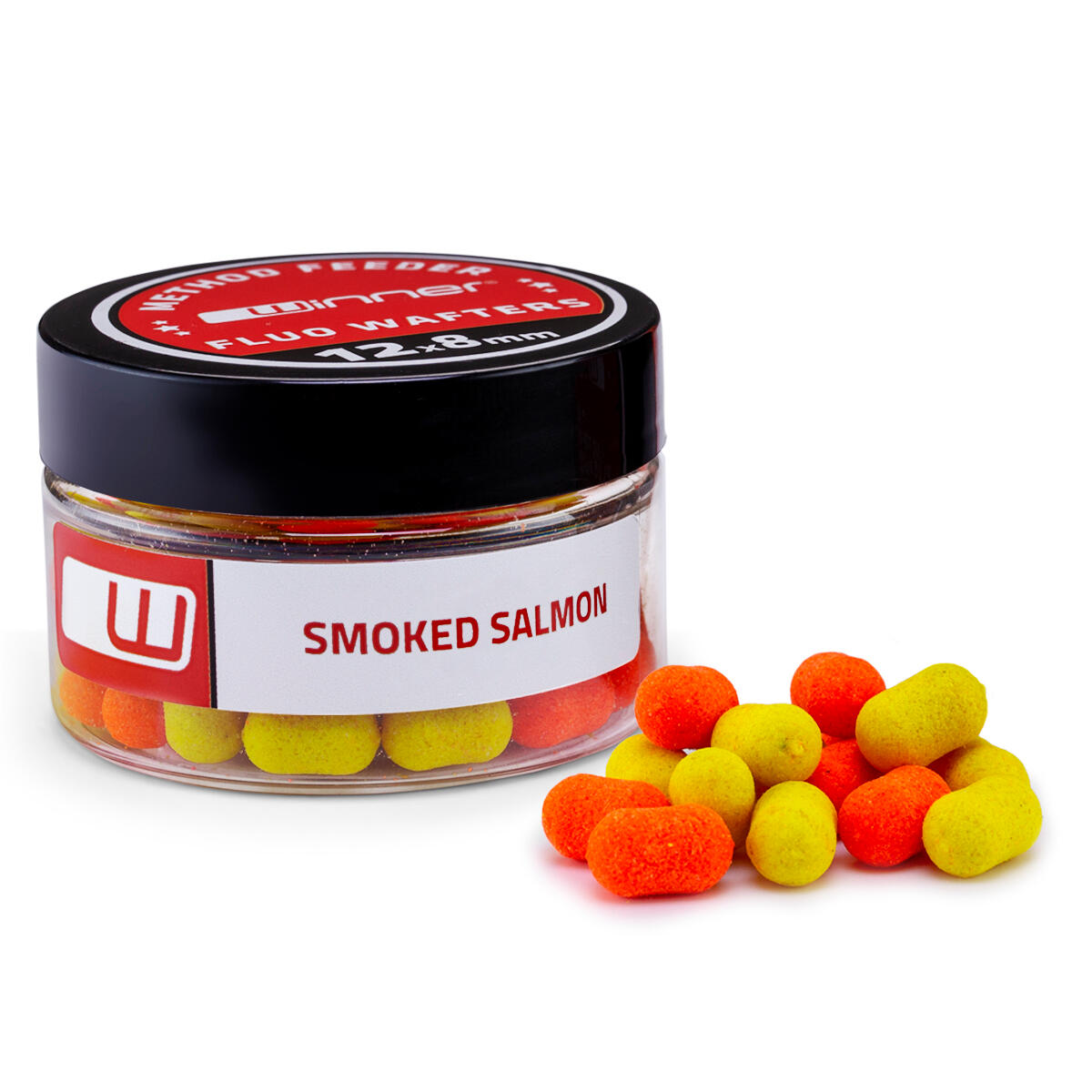 Fluo Wafters 20g – przynęty do metody Wędzony Łosoś