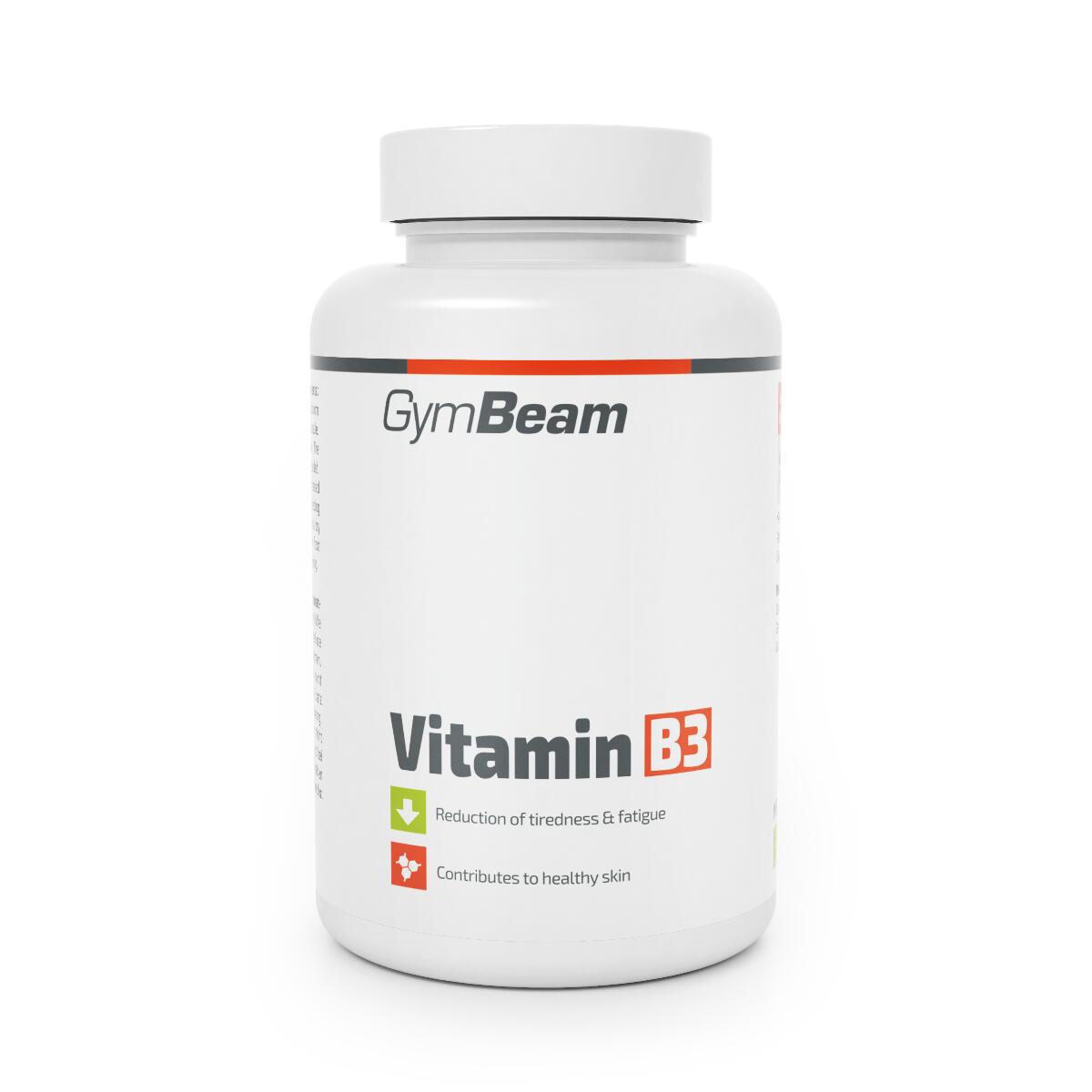 Witamina B3 Niacyna kapsułki wegańskie 500 mg
