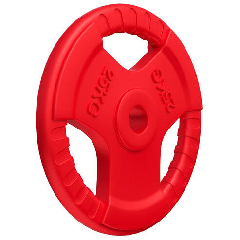 Obciążenie (1,25-25 kg) 51mm talerz olimpijski z uchwytami Gorilla Sports
