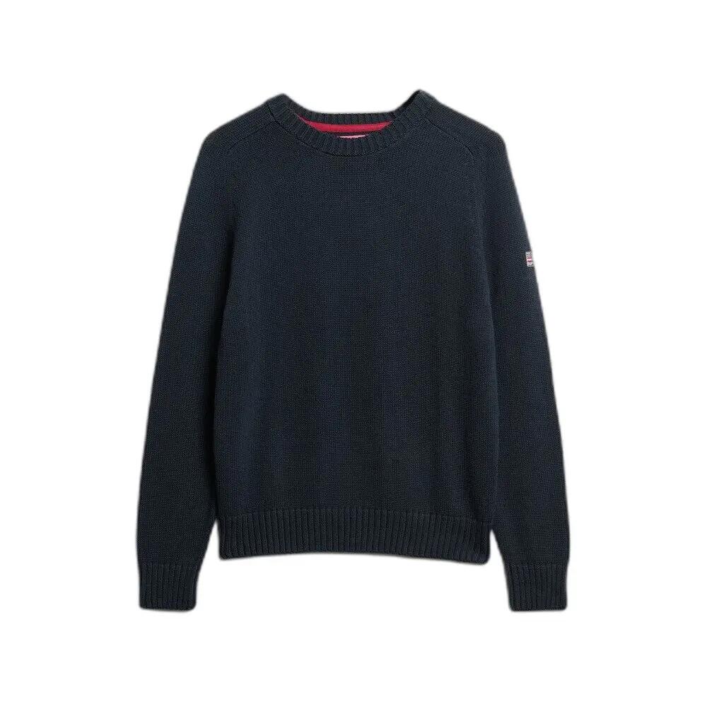 Damski sweter z okrągłym dekoltem Superdry slouchy