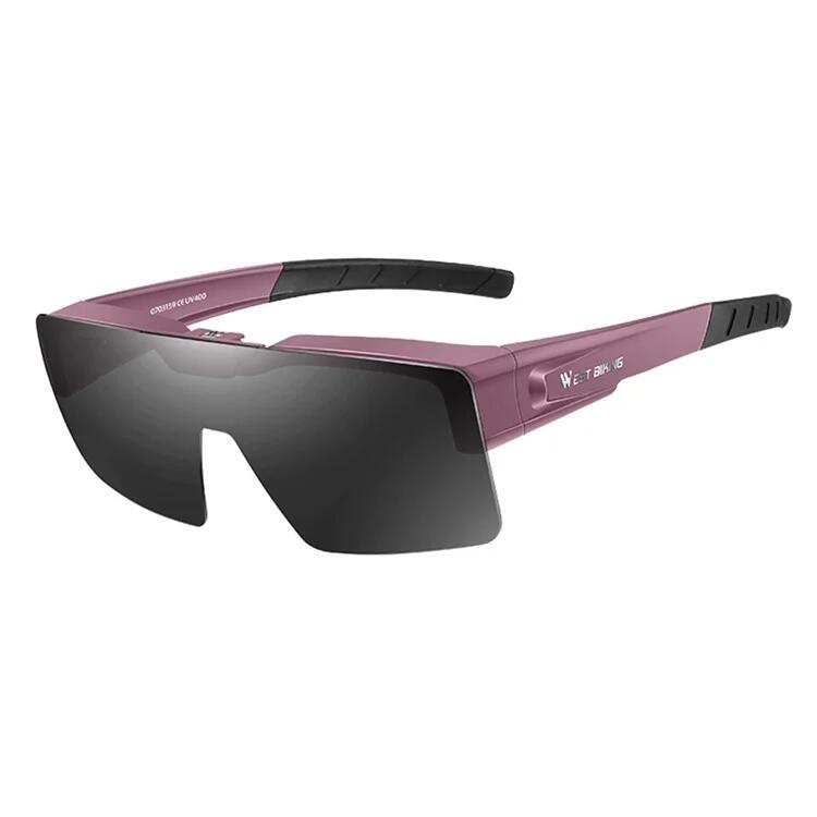 Lekkie sportowe okulary przeciwsłoneczne polaryzacyjne do roweru