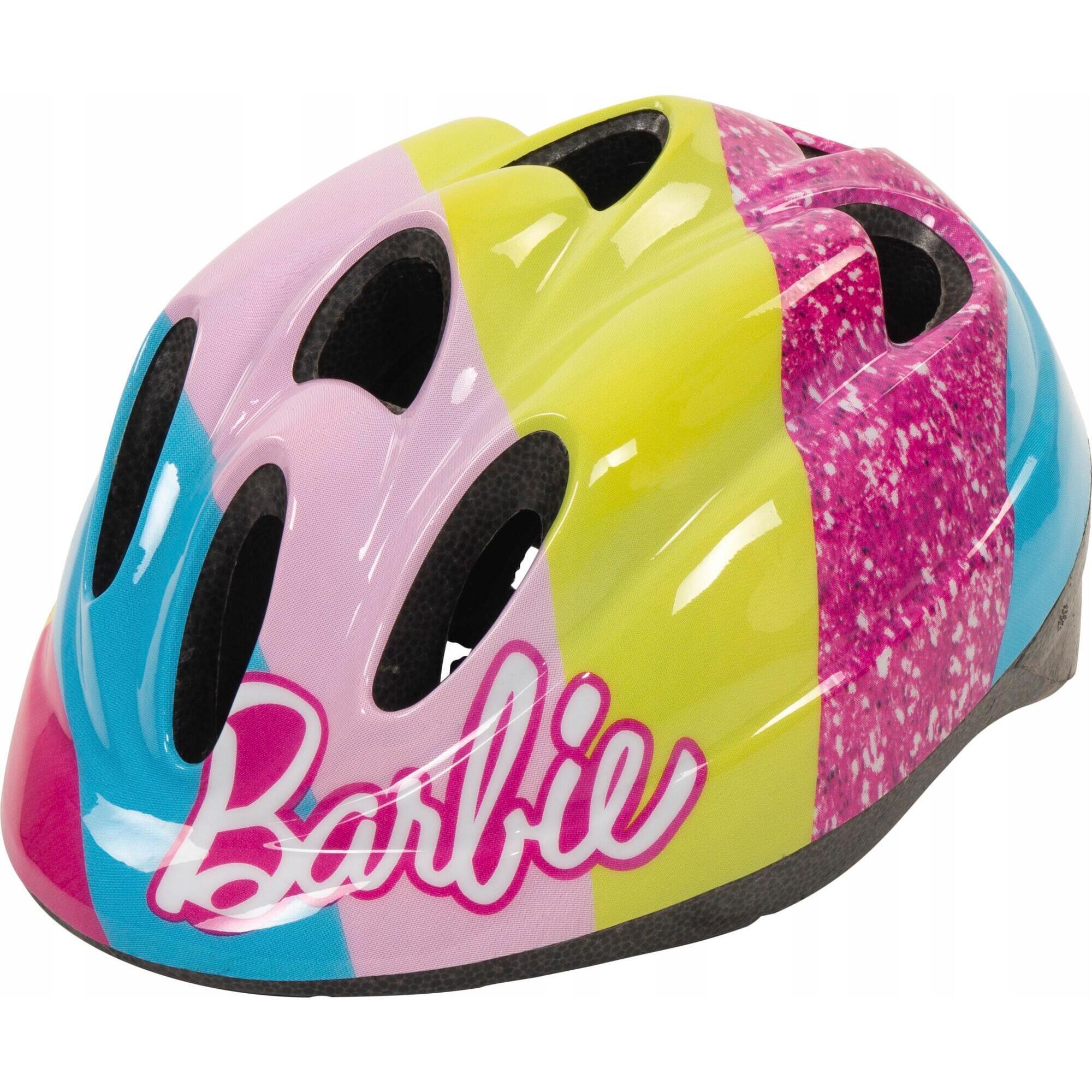 Фото - Шолом велосипедний Toimsa Kask dla dzieci  Barbie 10865 Różowy 52-56 cm 