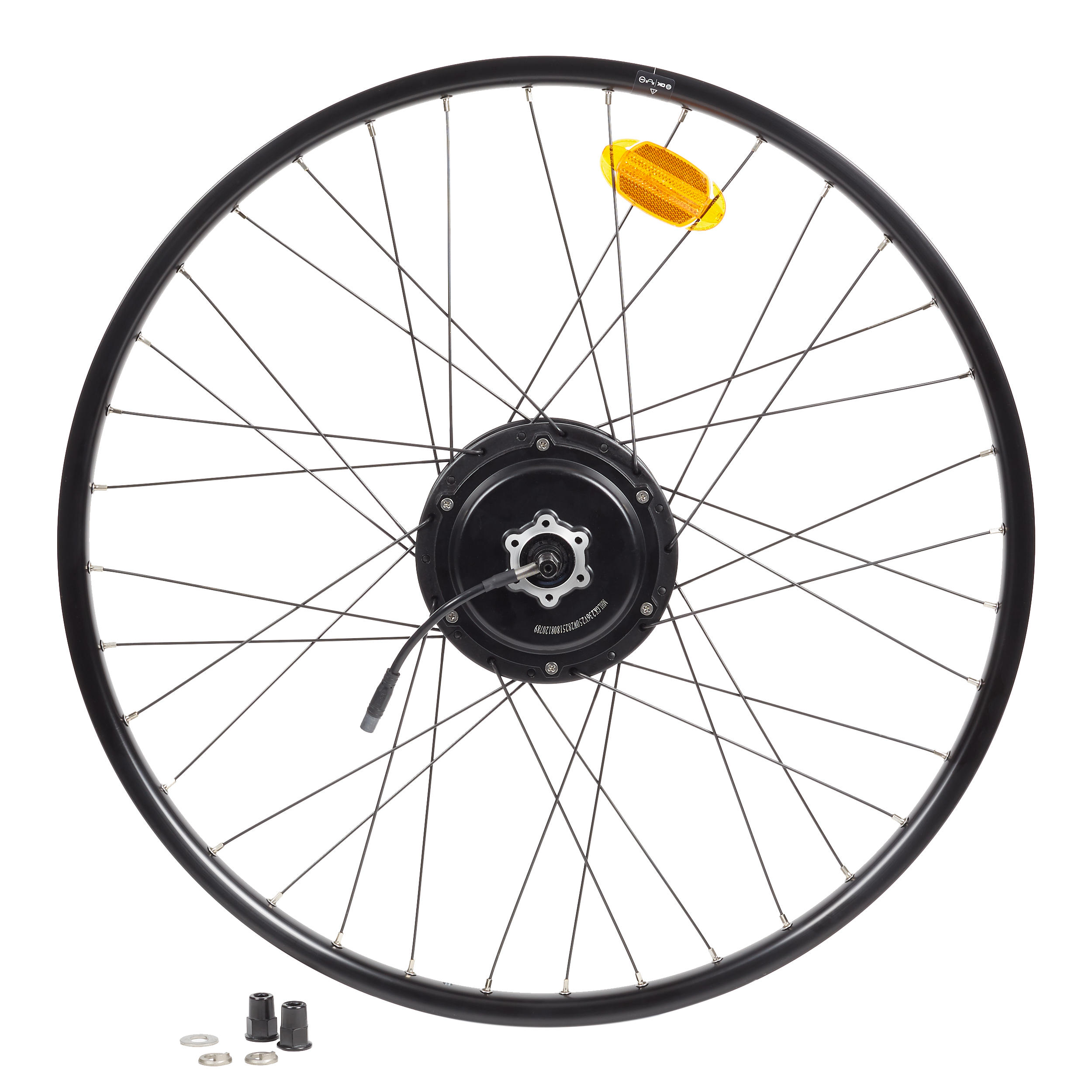 ROUE VTT ARRIÈRE 27,5 E-ST 100 MOTORISÉE FREINAGE DISQUE A CASSETTE ET ECROU