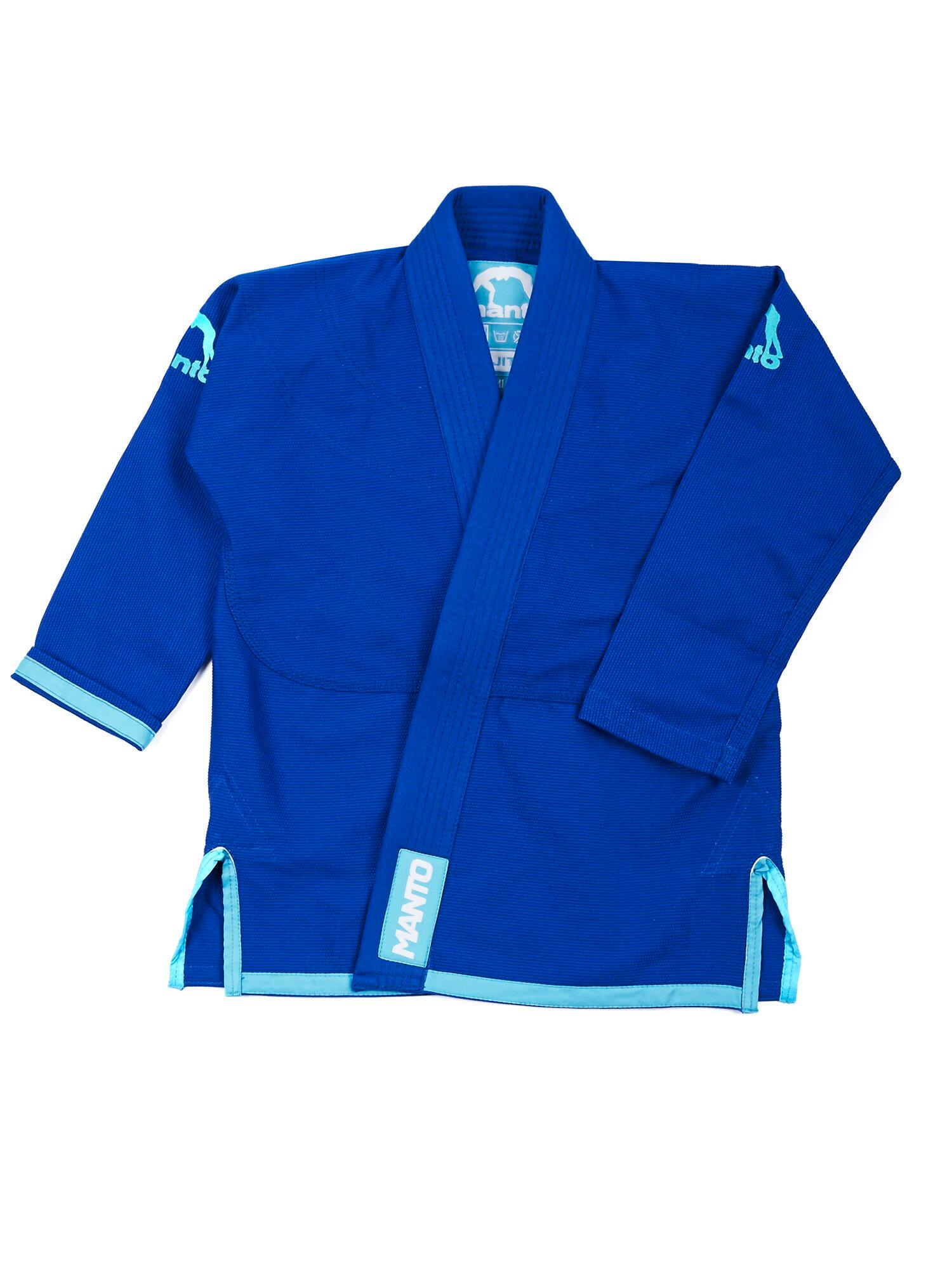 MANTO Junior 2.0 BJJ Gi niebieskie M4